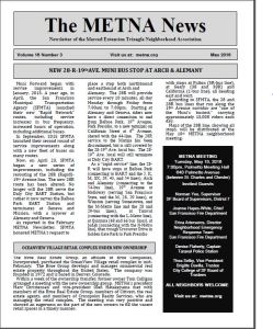 METNA Newsletter May 2016