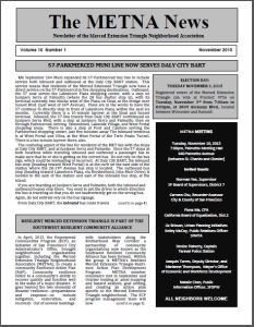 METNA Newsletter November 2015