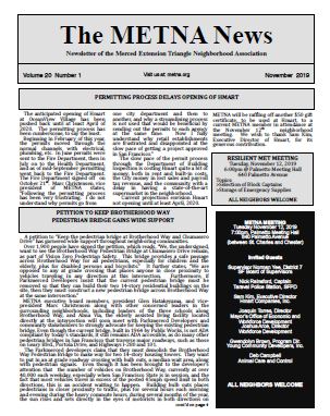 METNA Newsletter November 2019